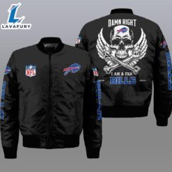Nfl Buffalo Bills Wings Skull…