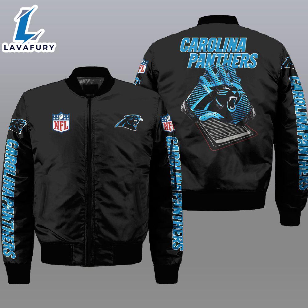 Nfl Carolina Panthers 3D Bomber Jacket For Fans Nfl Carolina Panthers 3D Bomber Jacket For Fans