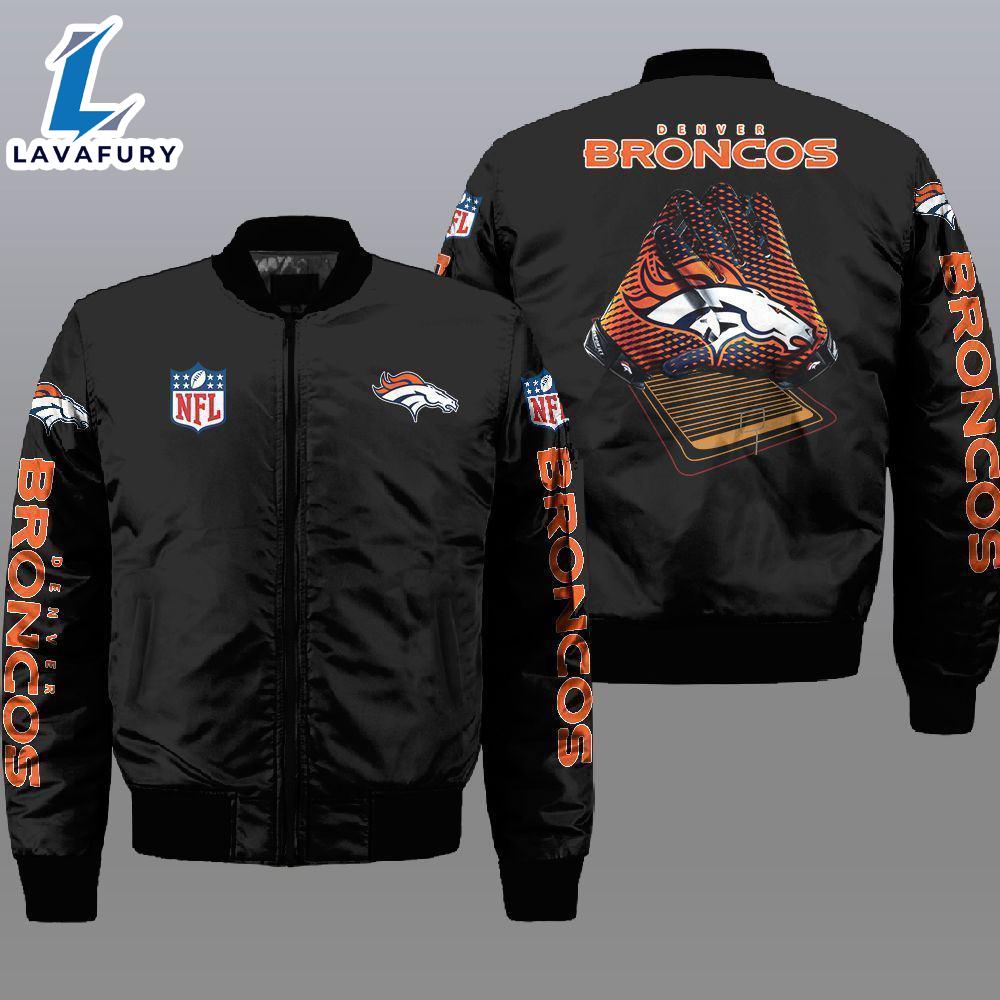 Nfl Denver Broncos 3D Bomber Jacket For Fans Nfl Denver Broncos 3D Bomber Jacket For Fans