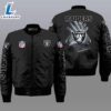 Nfl Las Vegas Raiders 3D Bomber Jacket For Fans 3 Nfl Las Vegas Raiders 3D Bomber Jacket