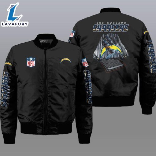Nfl Los Angeles Chargers 3D Bomber Jacket  For Fans