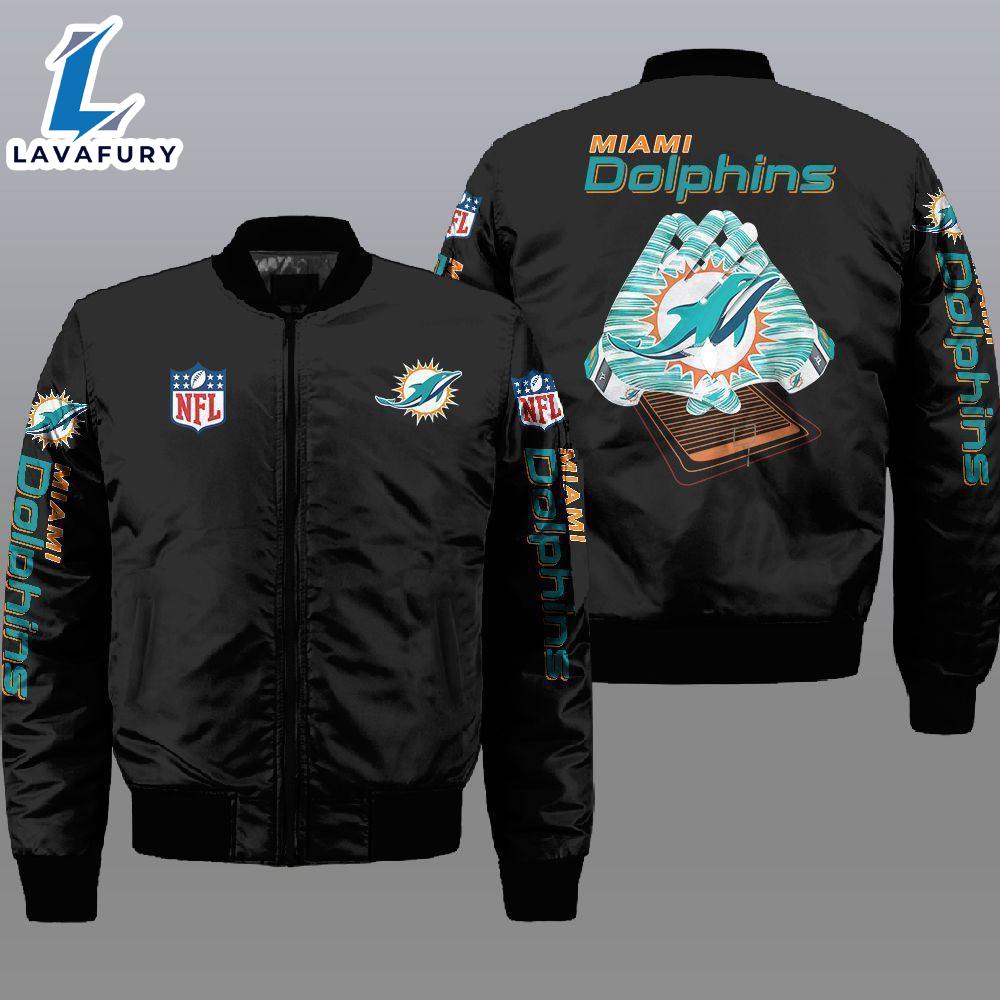 Nfl Miami Dolphins 3D Bomber Jacket For Fans Nfl Miami Dolphins 3D Bomber Jacket For Fans