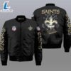 Nfl New Orleans Saints 3D Bomber Jacket