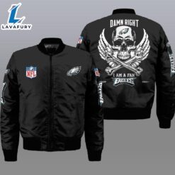 Nfl Philadelphia Eagles Wings Skull…