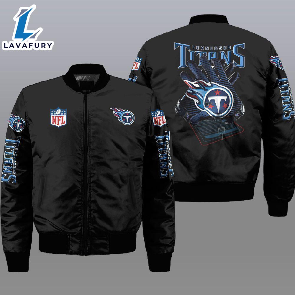 Nfl Tennessee Titans 3D Bomber Jacket For Fans Nfl Tennessee Titans 3D Bomber Jacket For Fans