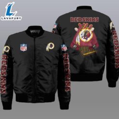 Nfl Washington Football Team 3D Bomber Jacket  For Fans