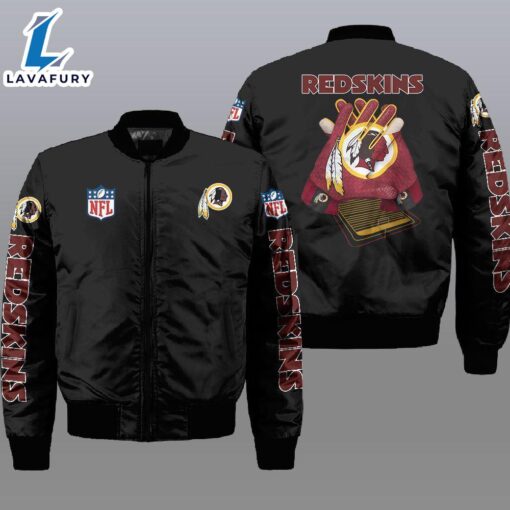 Nfl Washington Football Team 3D Bomber Jacket  For Fans