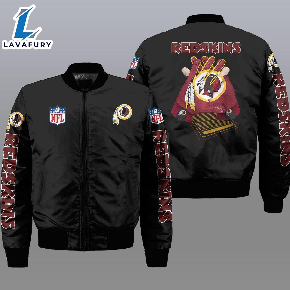 Nfl Washington Football Team 3D Bomber Jacket For Fans Nfl Washington Football Team 3D Bomber Jacket For Fans