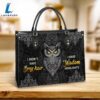 Owl I Have Wisdom Highlights Leather Bag Gift For Owl Lovers Christ Gifts Leather Bags Christian Leather Bag 3 Owl I Have Wisdom Highlights Leather Bag Gift For Owl Lovers Christ Gifts Leather Bags