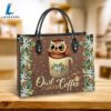 Owl I Want Is Coffee Leather Bag Gift For Owl Lovers Christ Gifts Leather Bags Christian Leather Bag 2 Owl I Want Is Coffee Leather Bag Gift For Owl Lovers Christ Gifts Leather Bags