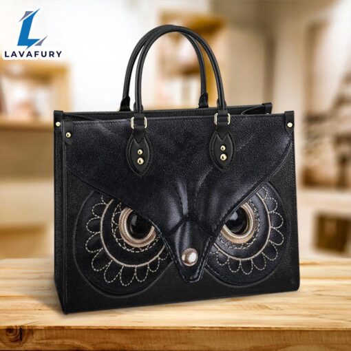 Owl Leather Style 2 Leather Bag Gift For Owl Lovers Christ Gifts Leather Bags Christian Leather Bag