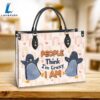 Penguin People Think Im Crazy Leather Bag Christ Gifts Leather Bags Christian Leather Bag 2 Penguin People Think Im Crazy Leather Bag Christ Gifts Leather Bags