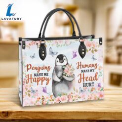 Penguin Pink Flowers Penguins Make…