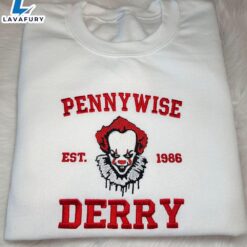 Pennywise Derry Embroidered Sweatshirt For…