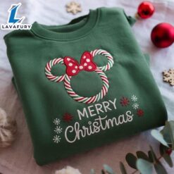 Peppermint Minnie Christmas Sweatshirt, Minnie…