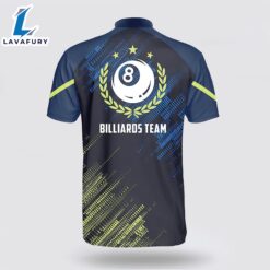 Personalized Billiard Sport Style Green Blue Billiard Jerseys Shirt 2 For Man And Women