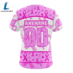 Personalized NHL Winnipeg Jets T-Shirt Special Pink October Breast Cancer Awareness Month T-Shirt