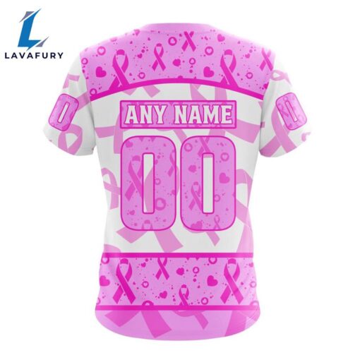 Personalized NHL Winnipeg Jets T-Shirt Special Pink October Breast Cancer Awareness Month T-Shirt For Man And Women