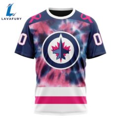 Personalized NHL Winnipeg Jets T-Shirt Special Pink October Fight Breast Cancer T-Shirt For Man And Women