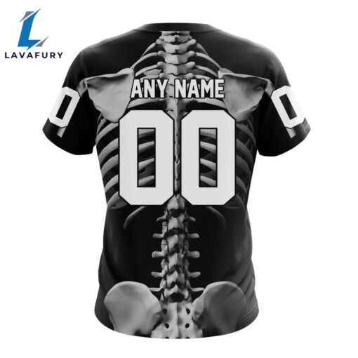 Personalized NHL Winnipeg Jets T-Shirt Special Skeleton Costume For Halloween T-Shirt For Man And Women