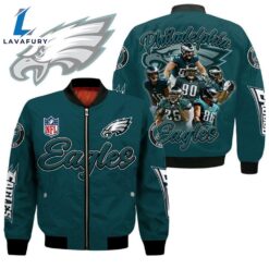 Philadelphia Eagles Players Nfl Bomber Jacket  For Fans