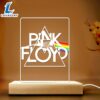 Pink Floyd Led Light with Wooden Base - Music Night Light 3 Pink Floyd Led Light with Wooden Base