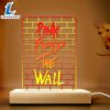 Pink Floyd Led Light With Wooden Base Gift Christmas - Music Night Light 3 Pink Floyd Led Light With Wooden Base Gift Christmas