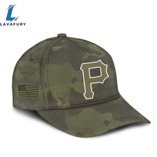 Pittsburgh Pirates Military Appreciation Month 3D Classic Caps