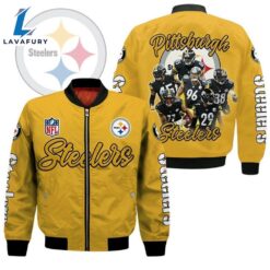 Pittsburgh Steelers Players Nfl Bomber Jacket  For Fans