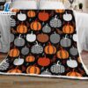 Pumpkin Patch Halloween Sofa Fleece Throw Blanket Halloween Gifts