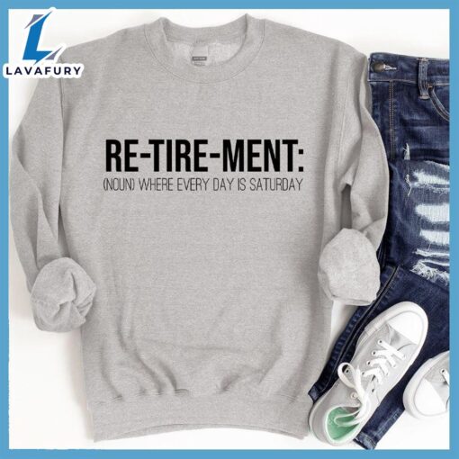 Retirement Noun Sweatshirt Hallothanksmas Shirt