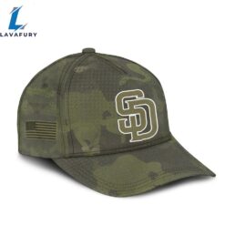 San Diego Padres Military Appreciation Month 3D Classic Caps