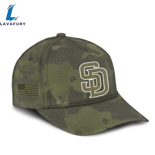 San Diego Padres Military Appreciation Month 3D Classic Caps