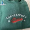 San Francisco Golden Gate Embroidered Sweatshirt