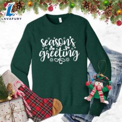 Season’s Greeting Sweatshirt Hallothanksmas Shirt