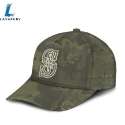 Seattle Mariners Military Appreciation Month 3D Classic Caps