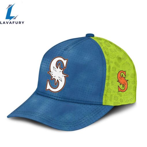 Seattle Mariners X Scooby-Doo 3D Classic Caps