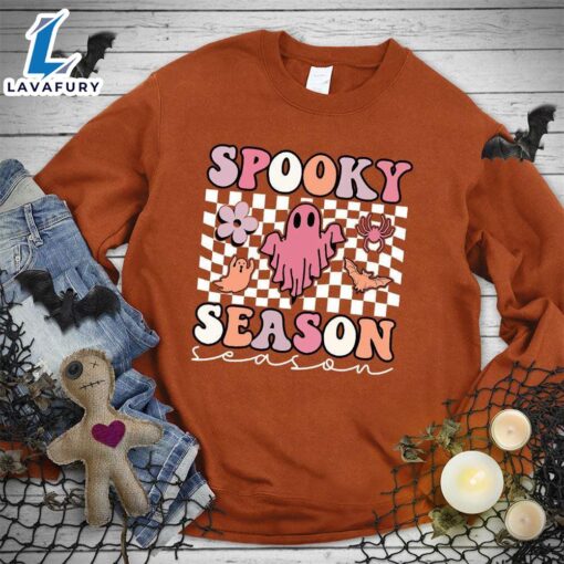 Spooky Season Version 2 Colored Edition Sweatshirt Hallothanksmas Shirt