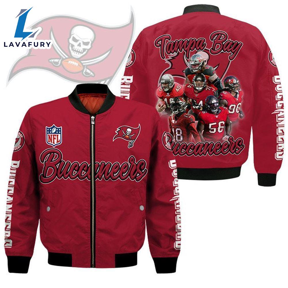 Tampa Bay Buccaneers Players Nfl Bomber Jacket For Fans Tampa Bay Buccaneers Players Nfl Bomber Jacket For Fans