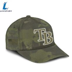 Tampa Bay Rays Military Appreciation Month 3D Classic Caps