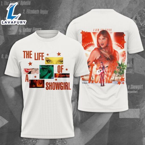 For Fans Taylor Swift The Life Of A Showgirl 2025 T-shirt