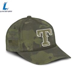 Texas Rangers Military Appreciation Month 3D Classic Caps