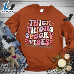 Thick Thighs Spooky Vibes Colored…