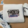 Thicker Than A Snicker Embroidered Sweatshirt