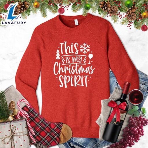 This Is My Christmas Spirit Sweatshirt Hallothanksmas Shirt