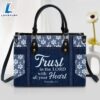 Trust In The Lord With All Your Heart Leather Bag With Handle Christ Gifts Leather Bags Christian Leather Bag 2 Trust In The Lord With All Your Heart Leather Bag With Handle Christ Gifts Leather Bags