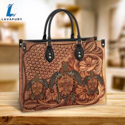 Turtle Leather Bag Gift Ideas…