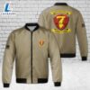 USMC 7th Marine Regiment AOP Fleece Bomber Jacket For Man And Women 3 USMC 7th Marine Regiment AOP Fleece Bomber Jacket