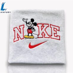 Vintage Mickey Logo Embroidered Shirt…