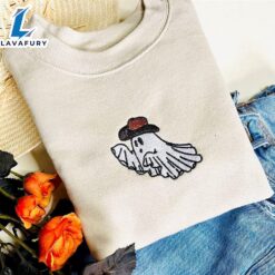 Western Ghost Embroidered Shirt For…